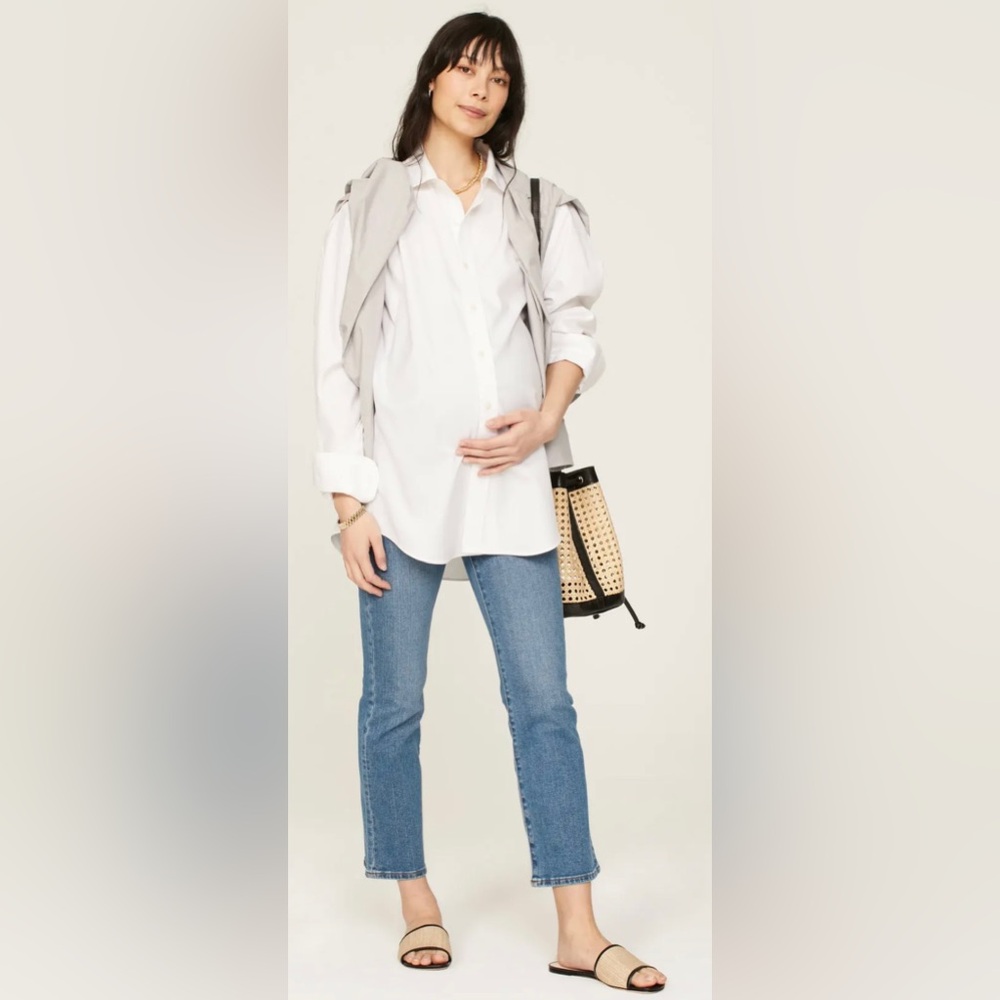 Madewell Light Blue Straight-Leg Jeans